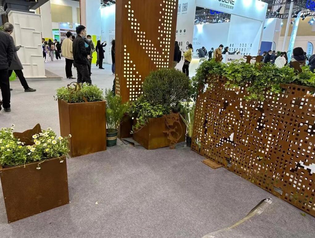 乃东耐候钢花箱